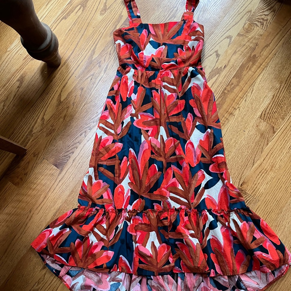 Who What Where tropical maxi dress